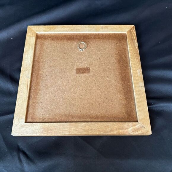 🎄❤️🎄 Christmas Square Wood Frame Trivet Carlton Hall by Kobe Excellent Prelov… - Picture 3 of 4